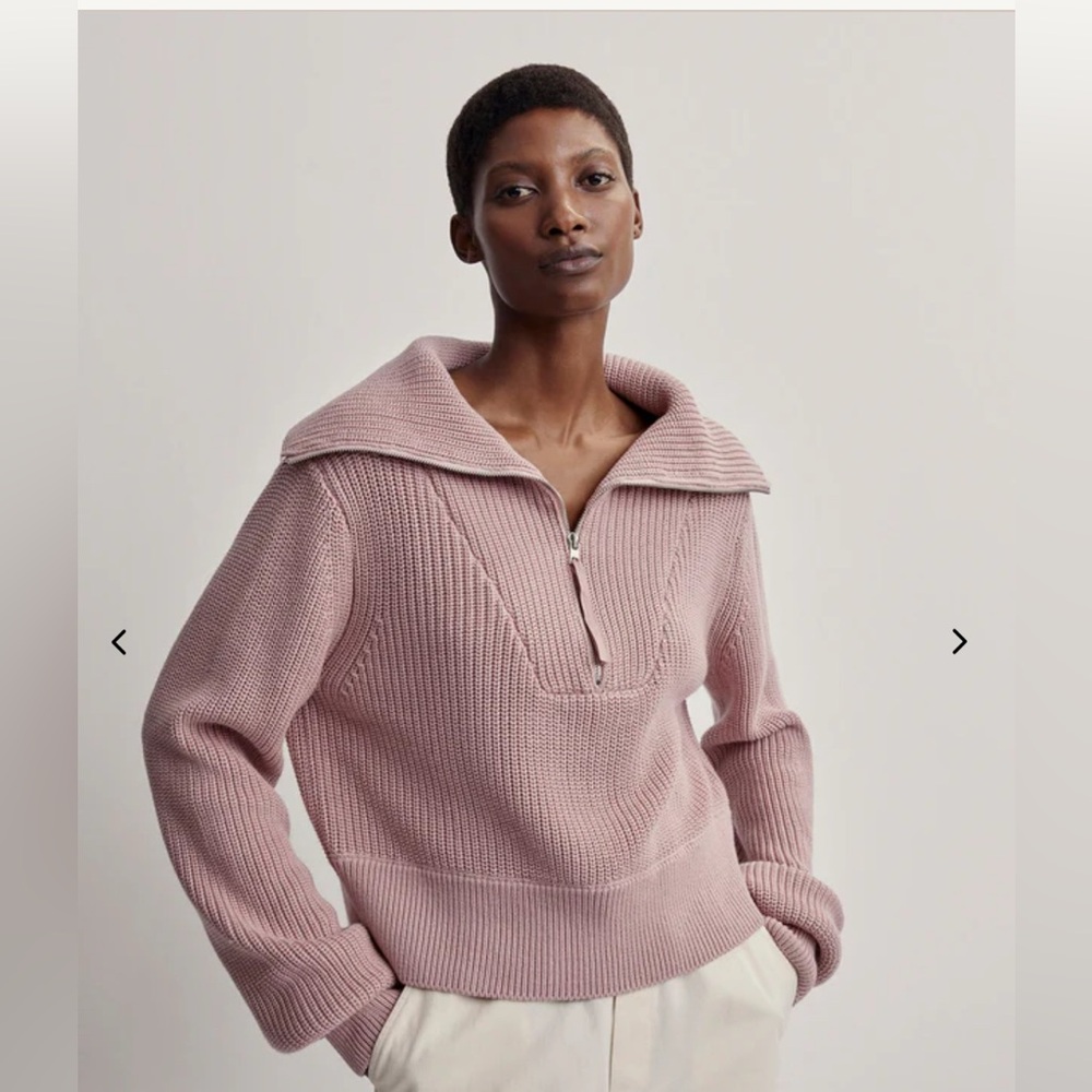Varley Mentone Half-Zip Knit Pullover
